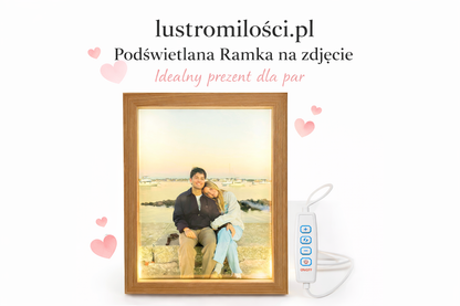 LustroMilosci™ - Spersonalizowana Ramka LED z Wybranym Zdjęciem